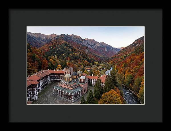 Rila Monastery Amidst Autumn Colors