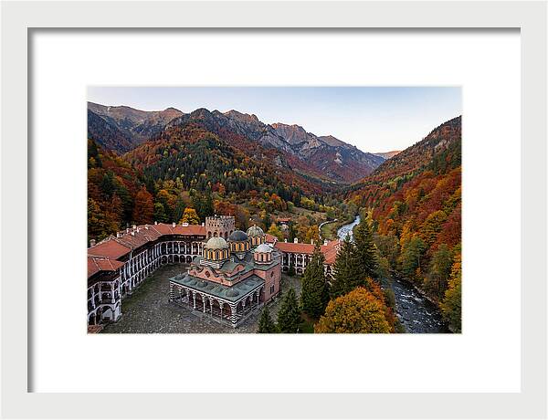 Rila Monastery Amidst Autumn Colors
