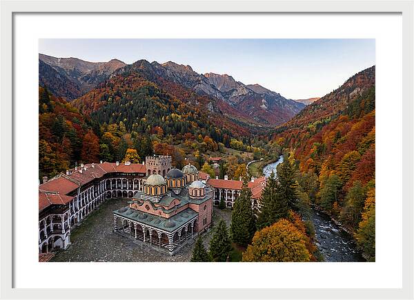 Rila Monastery Amidst Autumn Colors