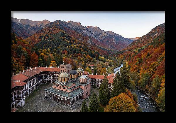 Rila Monastery Amidst Autumn Colors