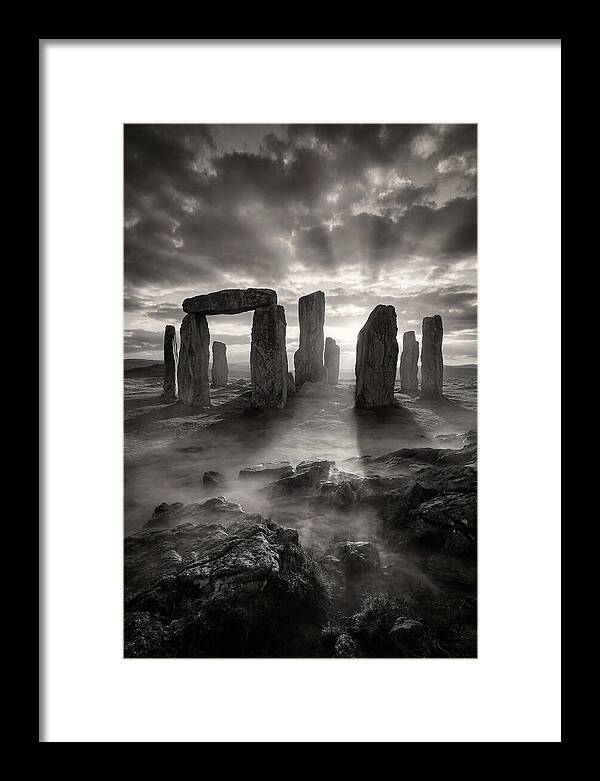 Ring Of Brodgar At Dusk