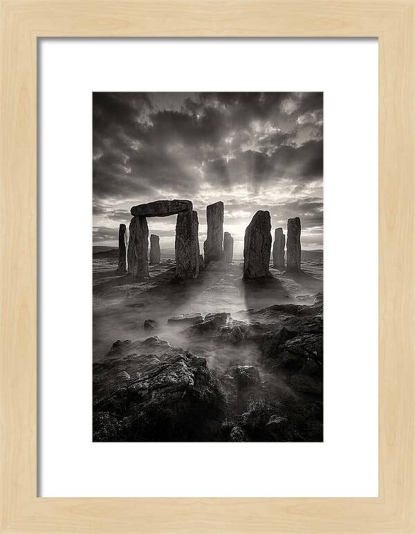 Ring Of Brodgar At Dusk