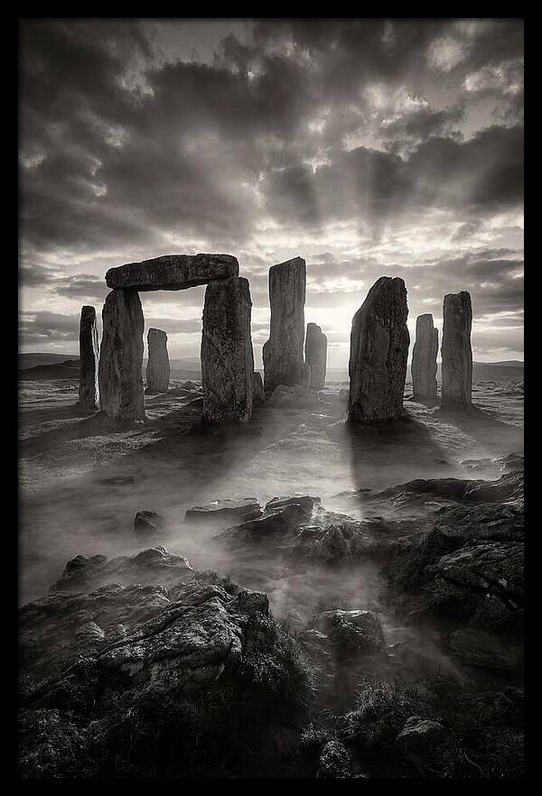 Ring Of Brodgar At Dusk