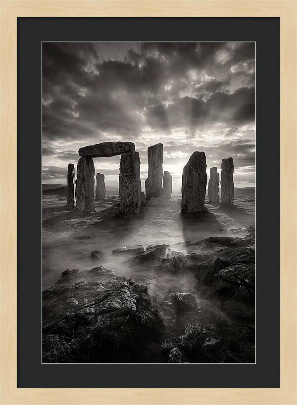 Ring Of Brodgar At Dusk