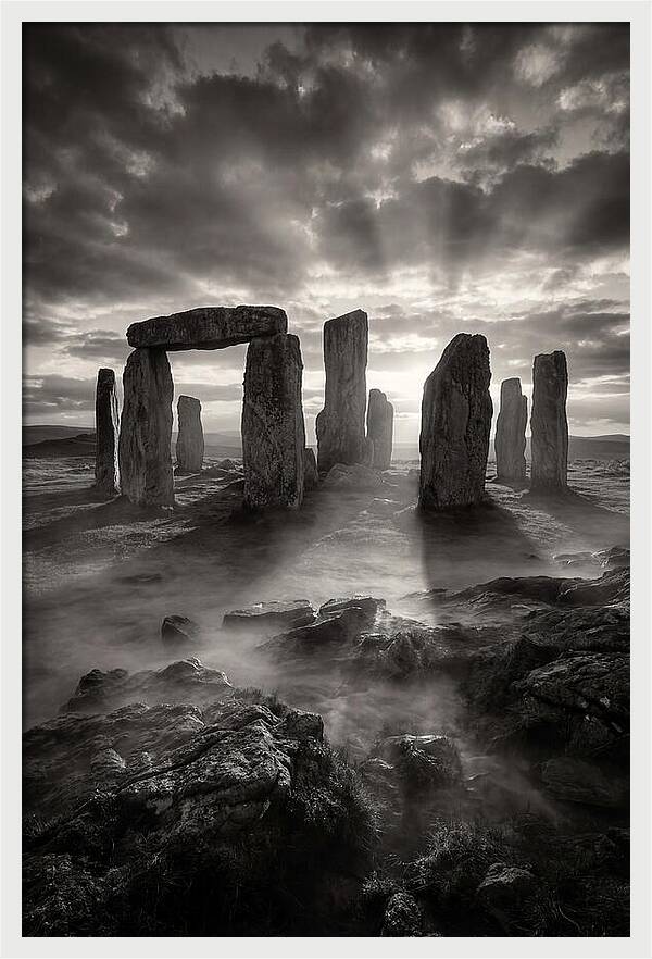 Ring Of Brodgar At Dusk