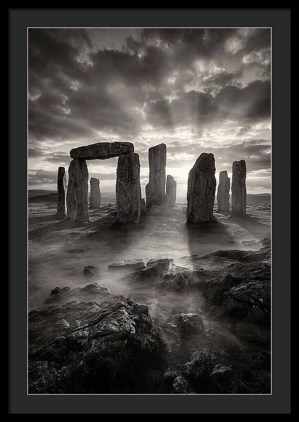 Ring Of Brodgar At Dusk