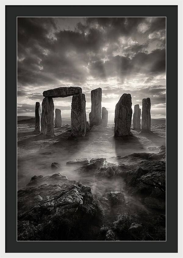 Ring Of Brodgar At Dusk