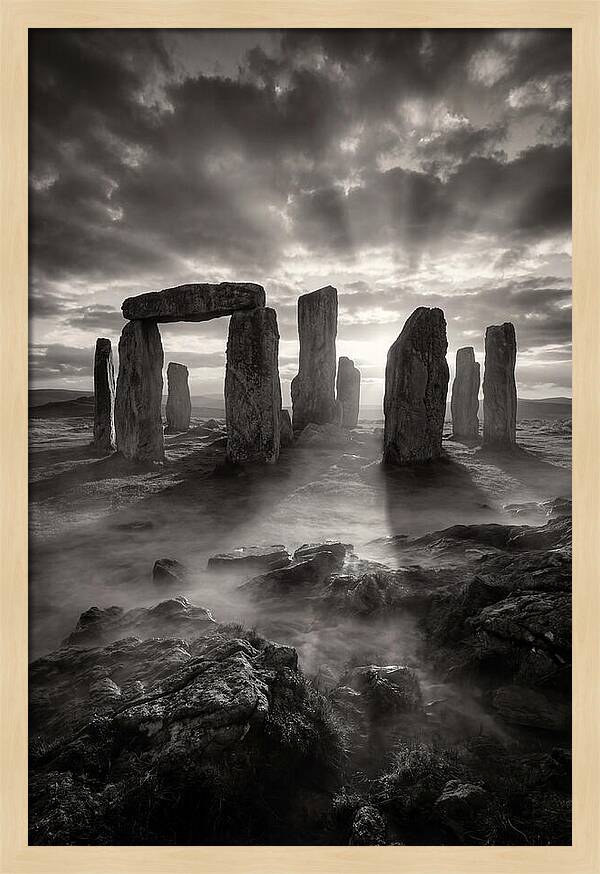 Ring Of Brodgar At Dusk
