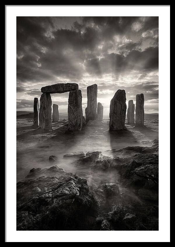 Ring Of Brodgar At Dusk