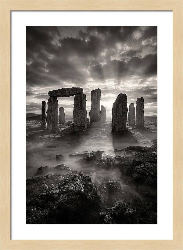 Ring Of Brodgar At Dusk