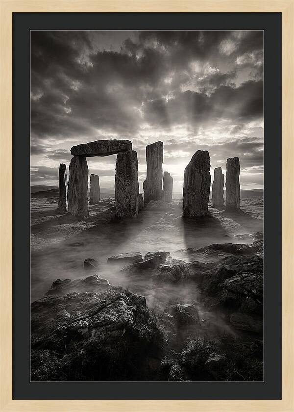 Ring Of Brodgar At Dusk