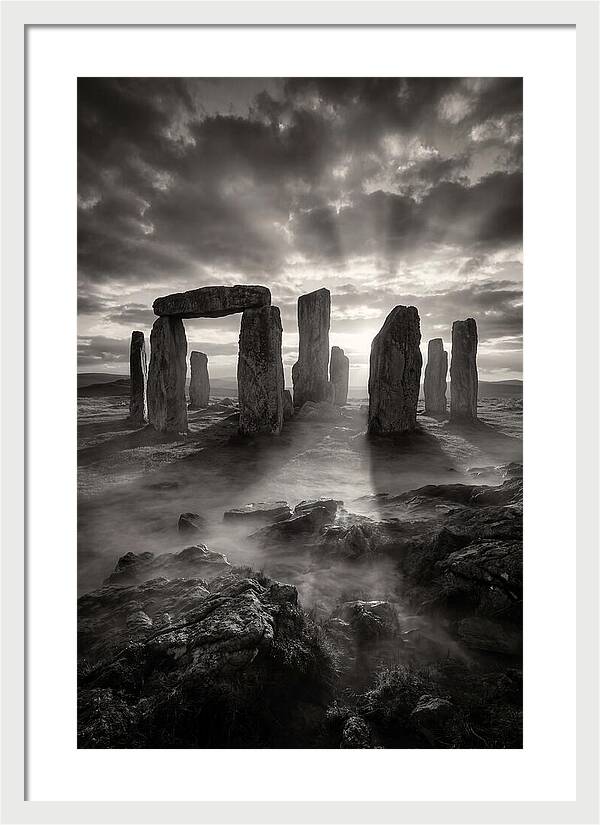Ring Of Brodgar At Dusk