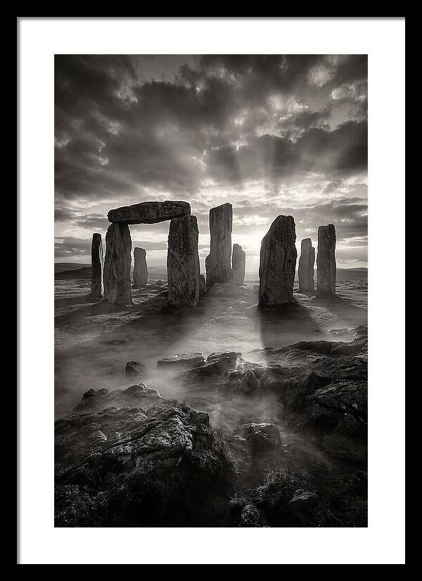 Ring Of Brodgar At Dusk
