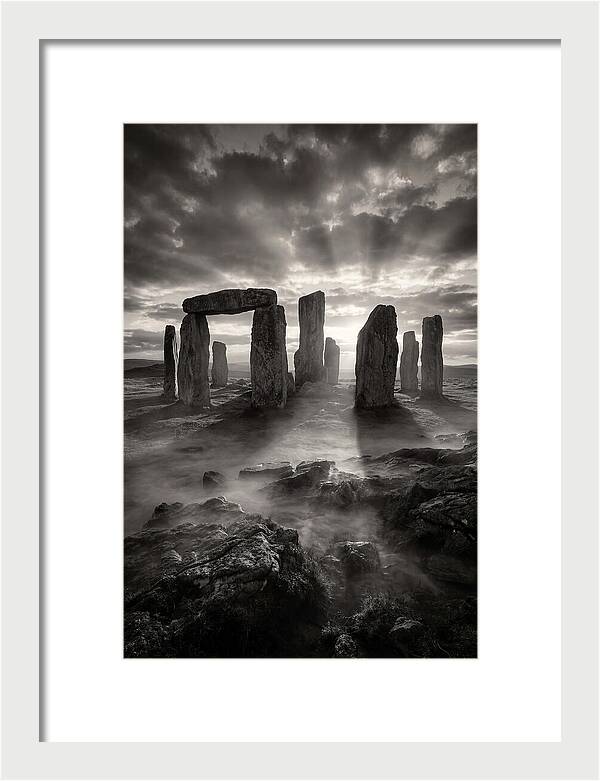 Ring Of Brodgar At Dusk