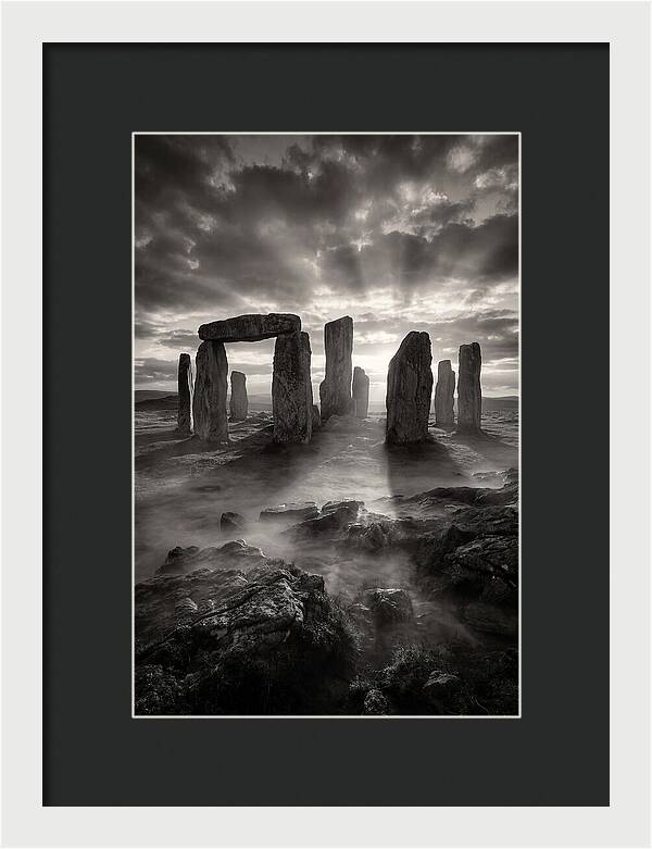 Ring Of Brodgar At Dusk