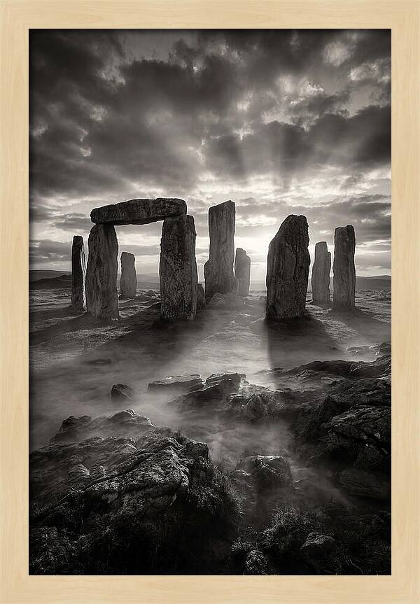 Ring Of Brodgar At Dusk