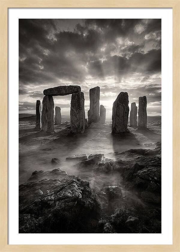 Ring Of Brodgar At Dusk