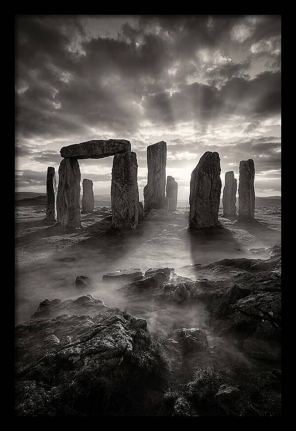 Ring Of Brodgar At Dusk