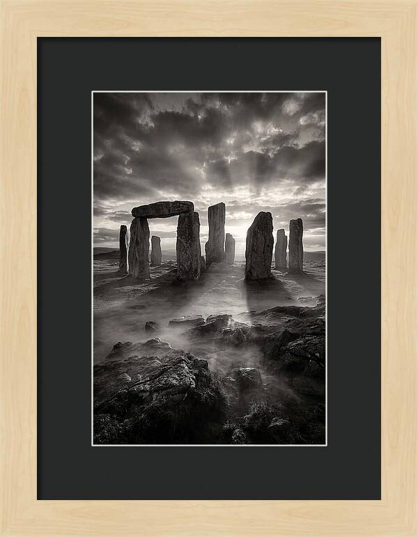 Ring Of Brodgar At Dusk