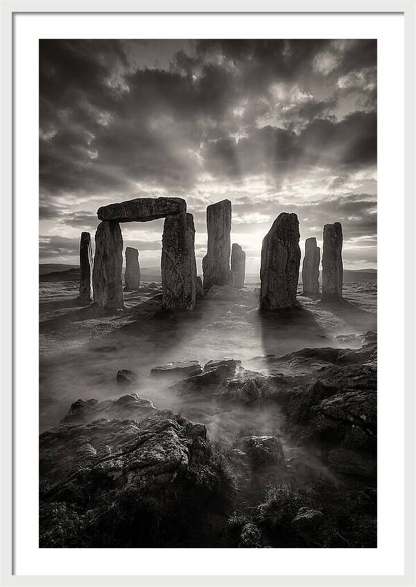 Ring Of Brodgar At Dusk