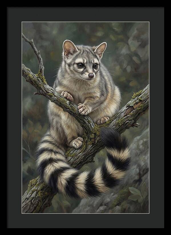 Ringtail On A Branch