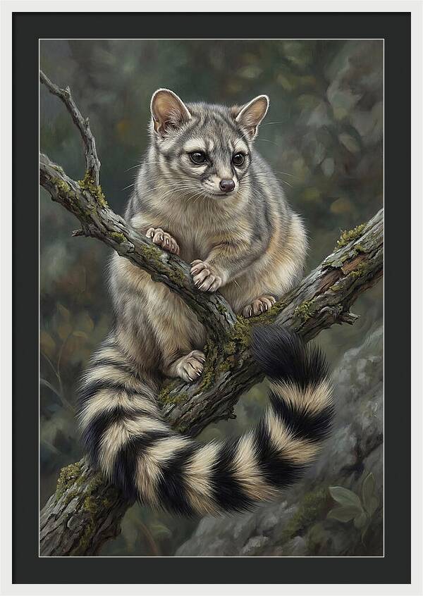 Ringtail On A Branch