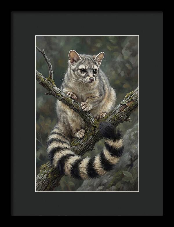 Ringtail On A Branch