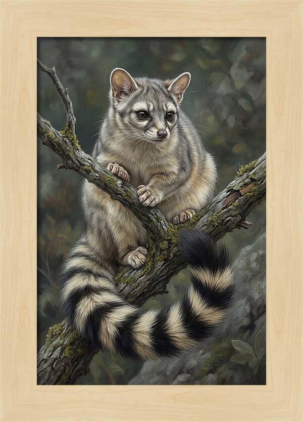 Ringtail On A Branch