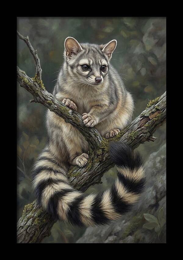Ringtail On A Branch