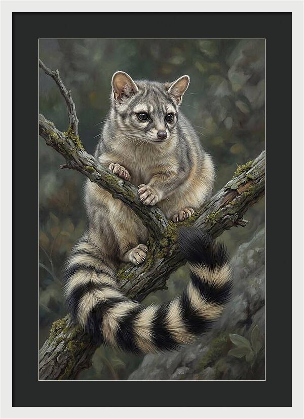 Ringtail On A Branch
