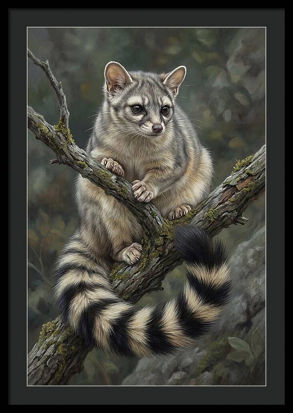 Ringtail On A Branch