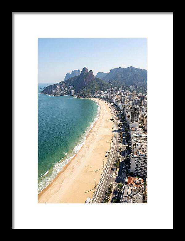 Rio Copacabana Aerial View