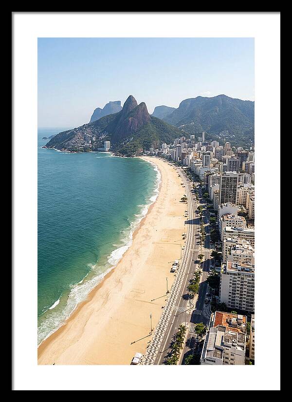 Rio Copacabana Aerial View