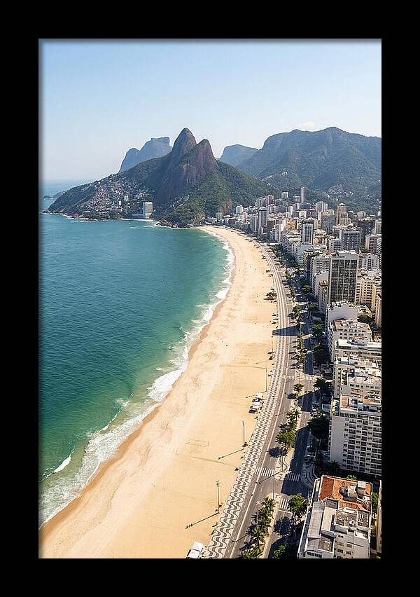 Rio Copacabana Aerial View