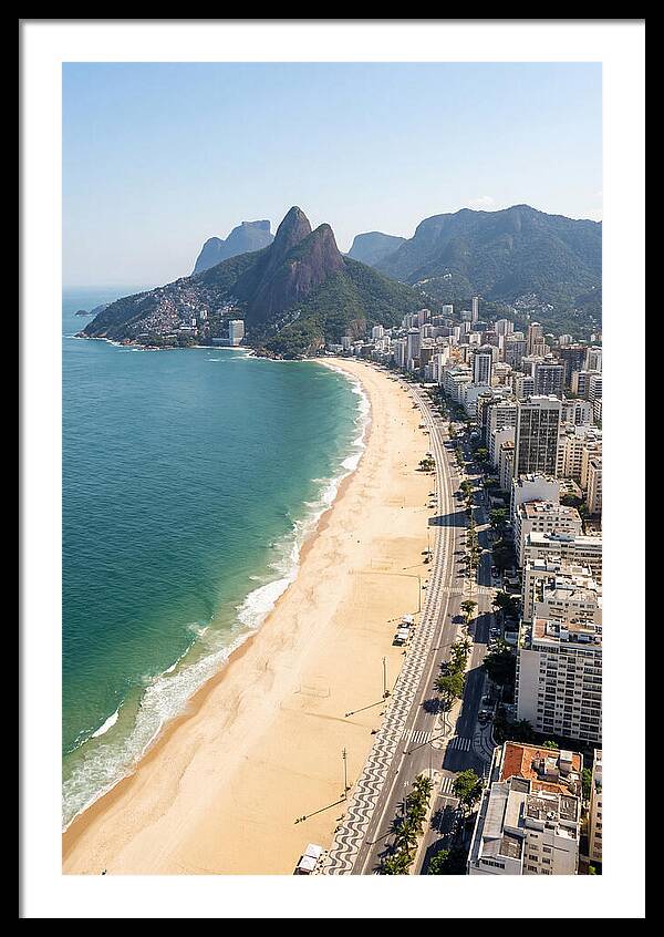 Rio Copacabana Aerial View