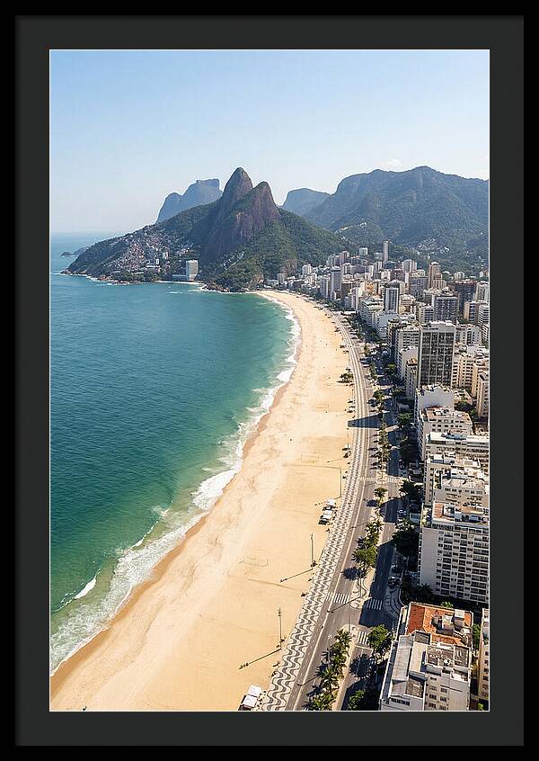 Rio Copacabana Aerial View
