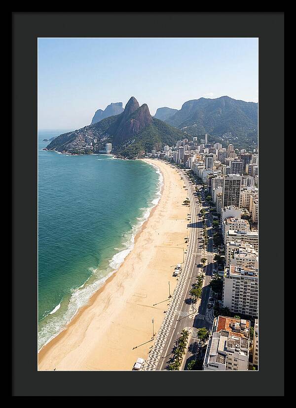 Rio Copacabana Aerial View