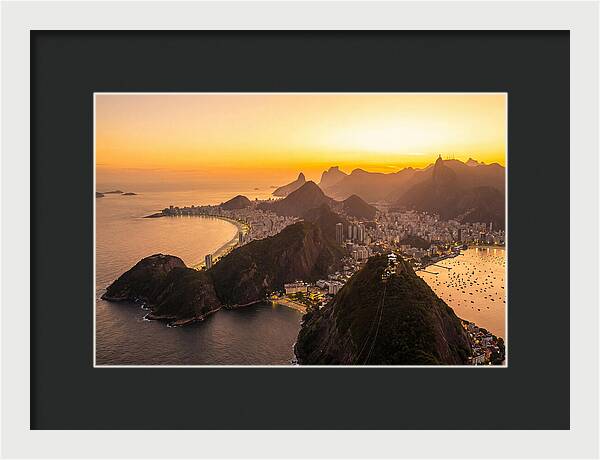 Rio De Janeiro From Sugarloaf