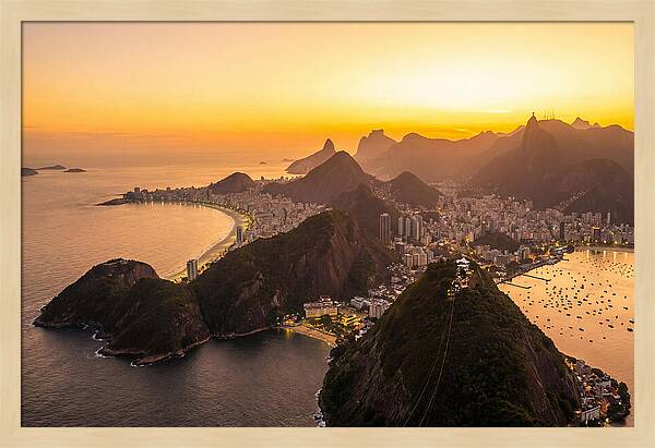 Rio De Janeiro From Sugarloaf