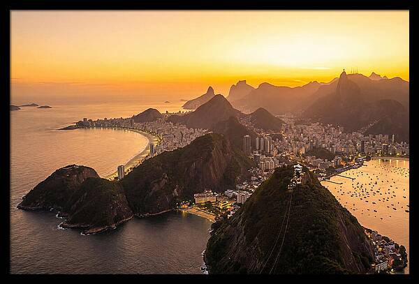 Rio De Janeiro From Sugarloaf