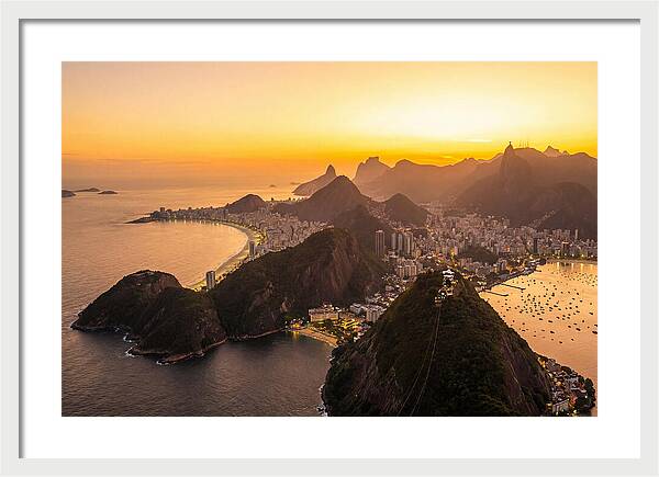 Rio De Janeiro From Sugarloaf