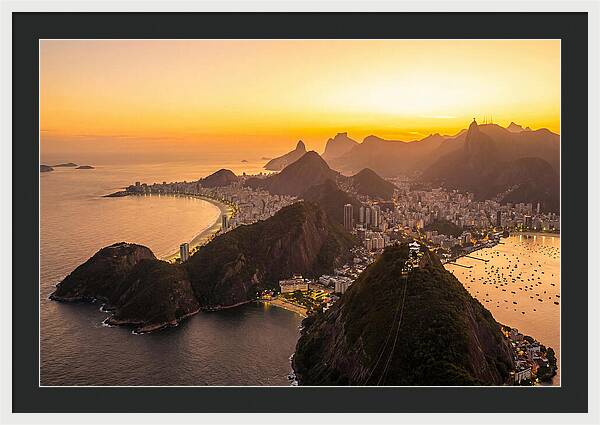 Rio De Janeiro From Sugarloaf