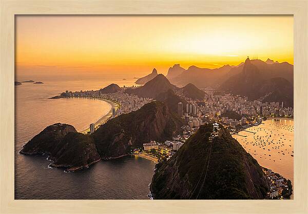Rio De Janeiro From Sugarloaf