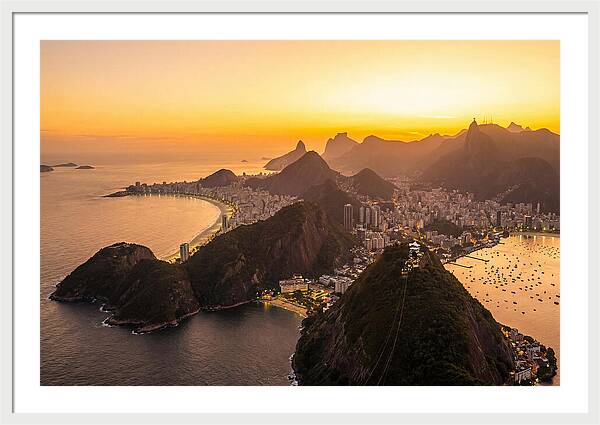 Rio De Janeiro From Sugarloaf