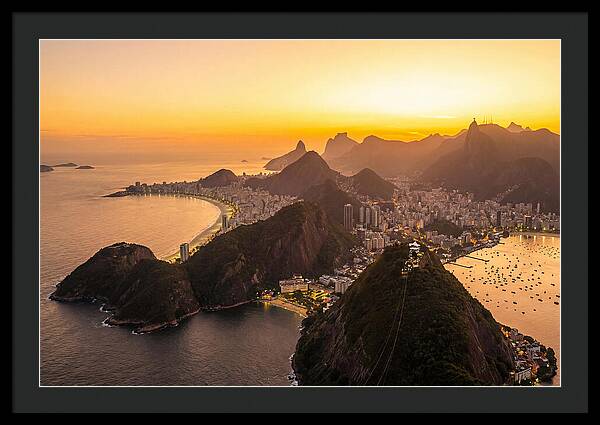 Rio De Janeiro From Sugarloaf