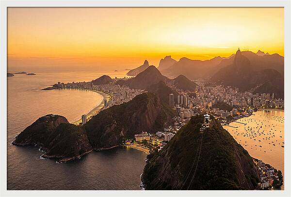 Rio De Janeiro From Sugarloaf