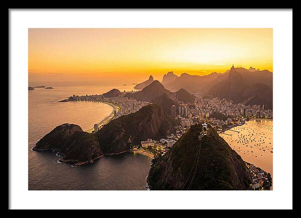 Rio De Janeiro From Sugarloaf