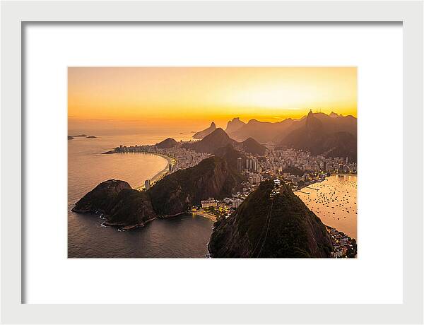 Rio De Janeiro From Sugarloaf