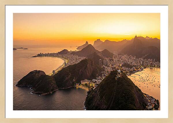 Rio De Janeiro From Sugarloaf