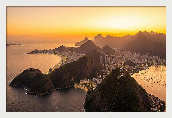 Rio De Janeiro From Sugarloaf